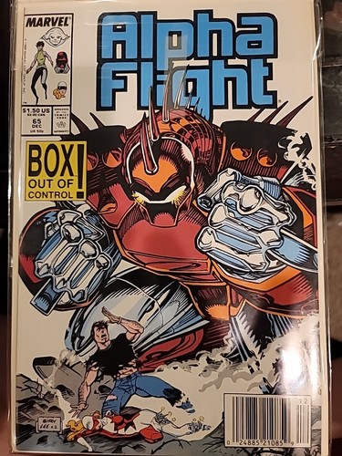 Alpha flight 65 - flight, #65