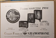 RADIO - Pubblicità vintage anni 1920-60 riviste francesi - OLD ADVERTISING (GR9)
