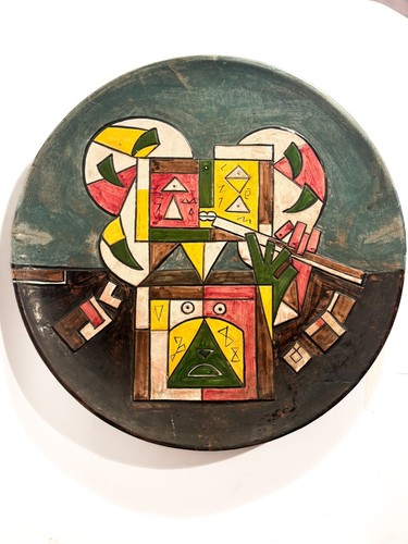 Piatto grande ceramica - piatto,