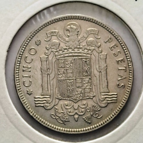 1949 5 pesetas - 1949, *
