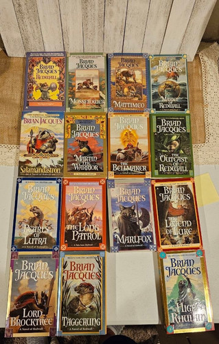 Brian jacques redwall books - brian,