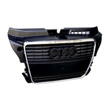 Griglia cromata nera con