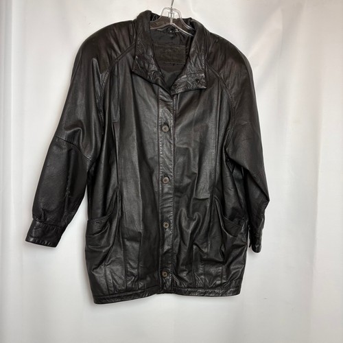 Giacca pelle nera - giacca,