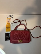 Borsa a mano Valentino Beatriz in pelle con rossetto rosso - Ufficiale