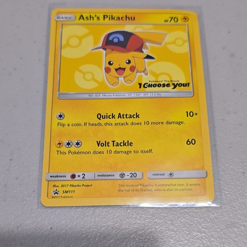 Carta film ash - film, pikachu