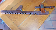 Morsa in legno primi del 900 - Vintage Vecchia Antica perfettamente funzionante