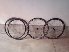 COPPIA CERCHI ALLUMINIO MAVIC team 25 RUOTE 700c BICI CORSA corpetto scim 10-11V