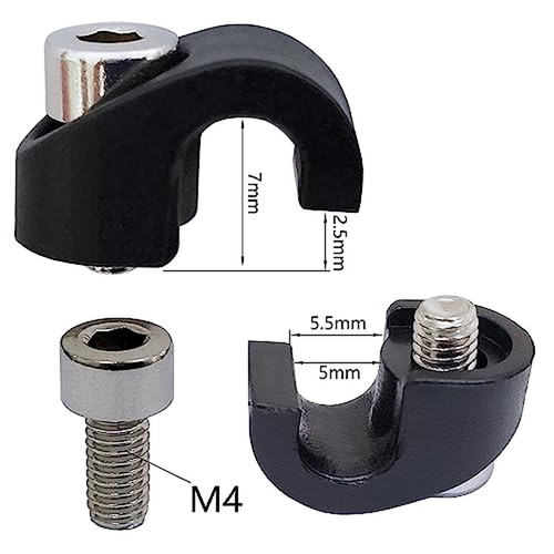 Clip fissaggio cavo freno - fissaggio,