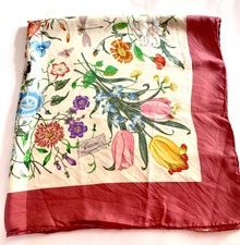 Sciarpa vintage Gucci fiori