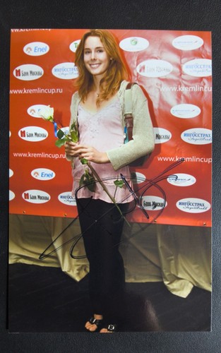 Alize cornet foto autografa - alize,