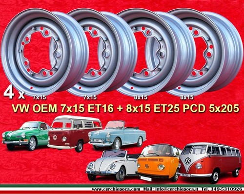 Cerchi volkswagen maggiolino - 4,