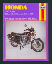 NUOVO VECCHIO STOCK HONDA CB 750 K F SOHC Fours (69-79) Manuale riparazione officina Haynes FY06