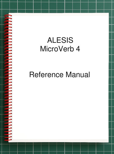 Alesis microverb manuale - microverb,
