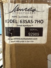 Altoparlante James 63SAS-7HO