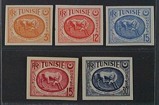 TUNISIA 372, 376, 379, 380