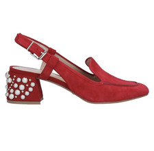 Apepazza sandali scarpe pelle rosso numero 37