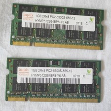 2x 1GB Hynix DDR2 computer