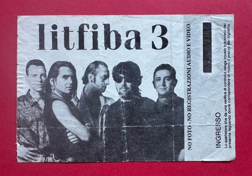 Biglietto litfiba roma - litfiba,