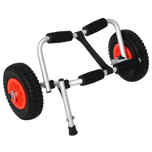 Homcom carrello per kayak - kayak, e