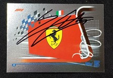 F1 CARD Topps autografo