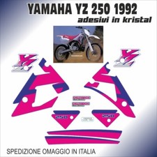 YAMAHA yz 250 1992 grafiche in