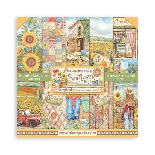 Blocco carte scrap - di,