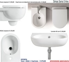 VASO WC BIDET SOSPESO