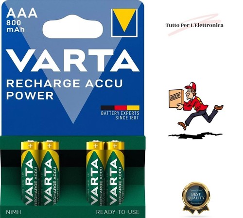 Pile ricaricabili batterie - pile,