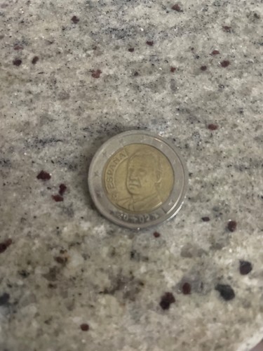 Moneta euro rara espana - moneta, 2