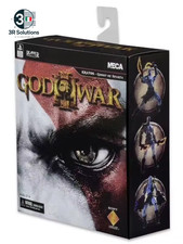 NECA God of War Ultimate Kratos Action Figure Figurina in Vinile Collezione Di B