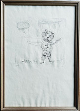 Enrico Baj prova di artista
