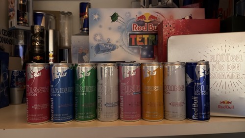 Red bull 250ml - red, limited
