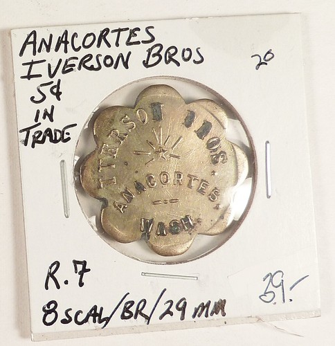 Anacortes gettone - anacortes,,