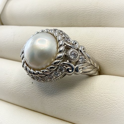 Anello judith ripka perla - anello,