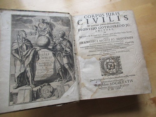 Corpus juris civilis - corpus,