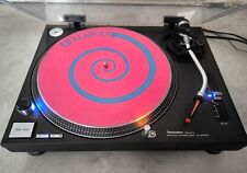 Technics SL1210 Mk2-A con kit Led blu e coperchio + testina Stanton Trackmaster 