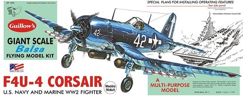 Corsair f4u guillow - corsair,