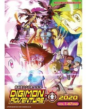 DIGIMON ADVENTURE:2020 Vol.1-67 END English Dubbed All Region DVD SHIP FROM USA