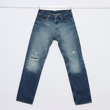 LEVI'S 501 W33 L34 Usato  (Cod.Y2620) Vintage denim Uomo vita alta Levis
