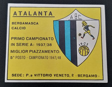 ***CALCIATORI PANINI 1961/62 PRIMA EDIZIONE OPACA*** SCUDETTO ATALANTA NEW !!!