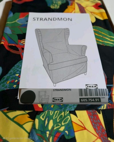 Ikea strandmon rivestimento - ikea,