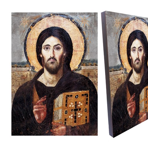 Icona del cristo pantocratore - del,