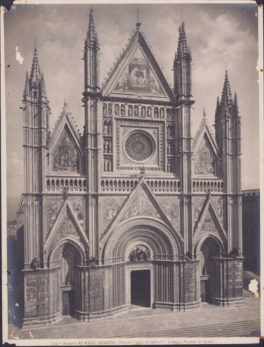 Orvieto fotografia facciata - orvieto,