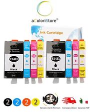 8 CARTUCCE COMPATIBILI PER HP 934 HP 935 XL OfficeJet Pro 6230 6800 6820 6830