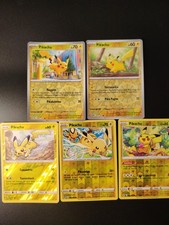 Pikachu Lotto Collezione Italiano Set Reverse Holo Vintage Originali Diverse