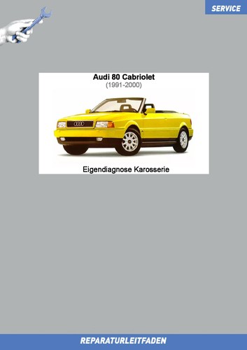 Audi cabrio - 80, (1991-2000)