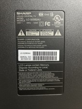 Sharp LC-32SB24U 32" 720p LCD