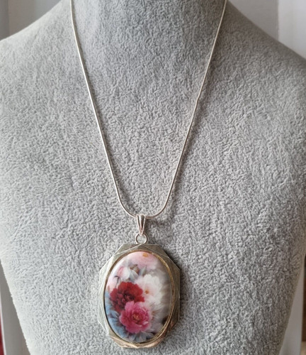 Collana pendente cammeo - pendente,