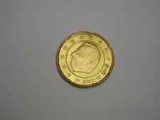 20 CENTESIMI di Euro Belgio 2002 Re Alberto ll