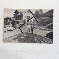 Falzarego,Belluno,arrivo Corriera,animata,vespa,albergo,1950,auto Epoca,FRG93